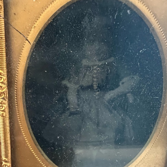 Lot (2) Antique Children Photos Tintype Civil War Era 1800's - Needs TLC (F&G) - Picture 2 of 7